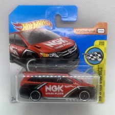 Hot Wheels Honda Odyssey HW Speed Graphics 7/10 Red Black NGK Diecast 1:64