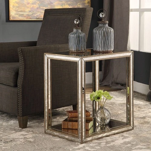 Julie - 24 inch End Table Accent Furniture Uttermost 24858 - Picture 4 of 10