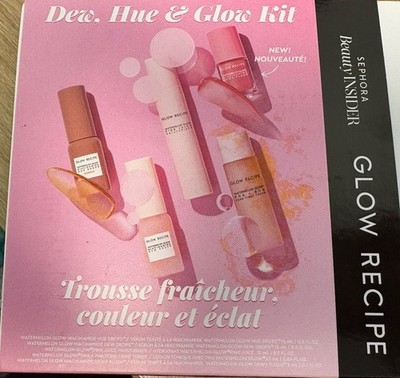 Dew Hue and Glow Kit Facial Skin Care Glow Recipe New Inbox Sealed