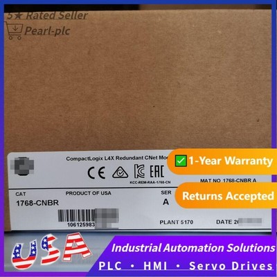 New Factory Sealed 1768-CNBR SER A CompactLogix L4X Redundant Bridge Module 1pcs
