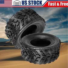 2 Pack 22x10-10 22 10 10 Atv Tires 6pr All Terrain Trail Mud Sand Off-road Tire