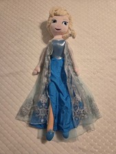 Walt Disney Frozen LARGE ELSA 25" Plush STUFFED DOLL Toy