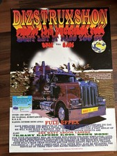 Diztruxshon Rave Flyer , A4 , Dec 1994