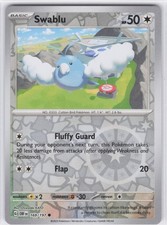 2023 Swablu Common SV03: Obsidian Flames 169/197 NM Reverse Holo LP-NM