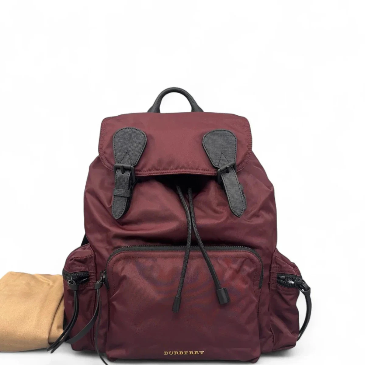 Burberry Leather Exterior Backpack Bags & Handbags for Women for