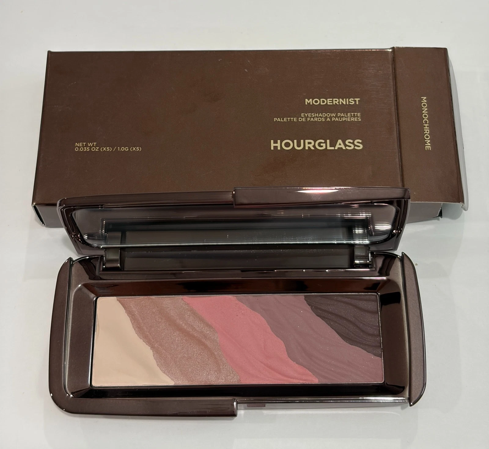 Hourglass Modernist eyeshadow Palette - Monochrome - .035 oz / 1.0 g NIB