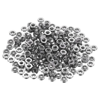 200Pcs Self-Clinching Nuts, #4-40 x 0.11'' 304 Stainless Steel Rivet Fastener