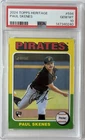 2024 Topps Heritage High Numbers Paul Skenes RC #594 PSA 10 GEM MINT