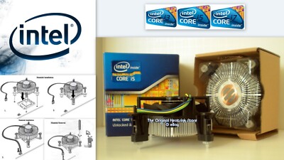 PCパーツ Intel Core i5-4670 CPU + 冷却ファン