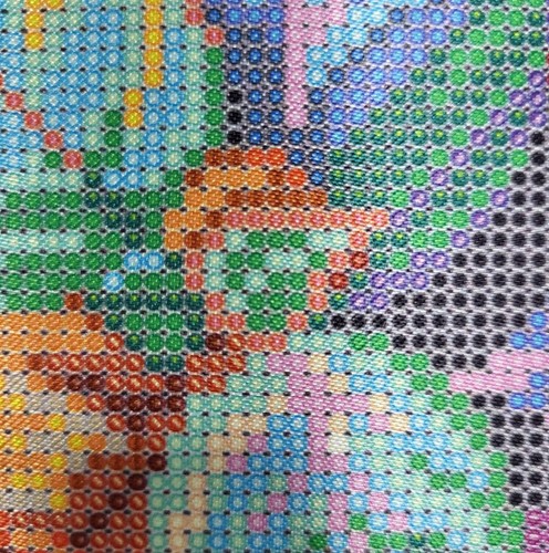 Fox Bead Embroidery Scheme on Canvas DIY Stamped Printed Pattern ta-489 - Picture 6 of 7