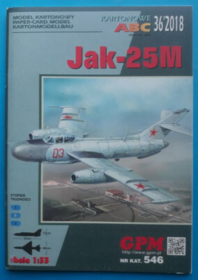 GPM 546 (36/2018) - Sowjetischer Abfangjäger Jakowlew Jak-25 M
