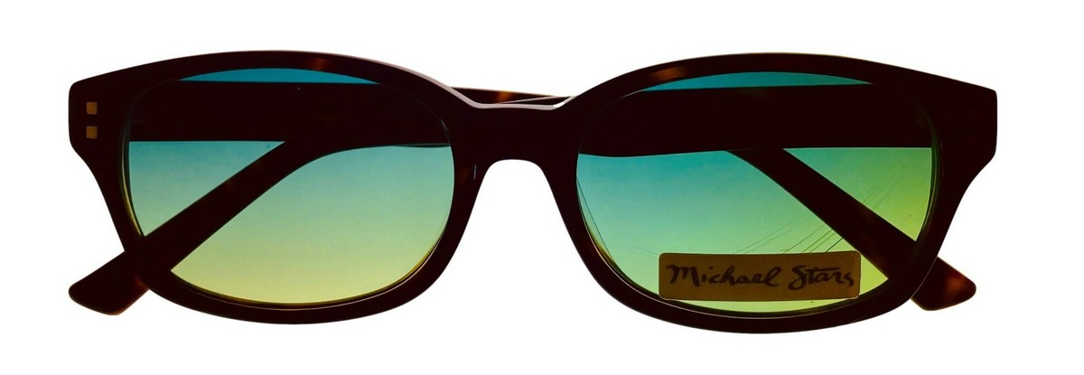 Michael Stars Unisex Sunglasses Tardy Amber Plastic  display picture 1