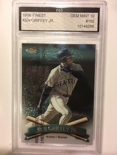 1998 Finest #100 Ken Griffey Jr. FGS GEam MINT 10