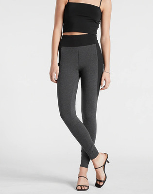 Color Block Pocket Leggings Pants Size 