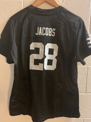 Nike On Field Josh Jacobs Oakland Las Vegas Raiders #28 on field