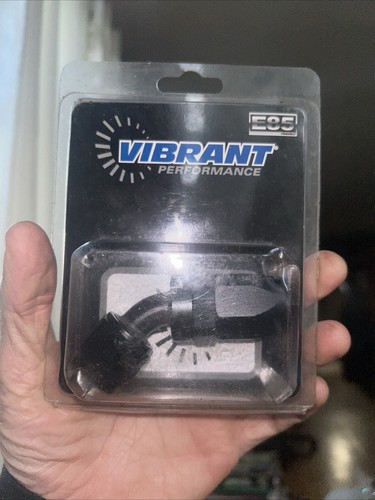 Vibrant Performance 21408 Hose Fitting -8AN 45 Degree Swivel Hose End - Picture 2 of 5