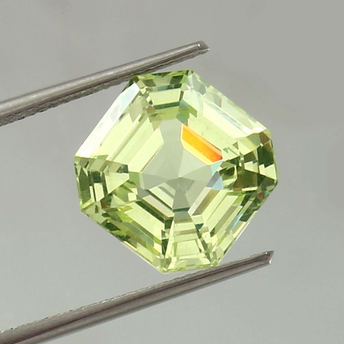 Natürlich Makellos Ceylon Hellgrün Spinell Asscher Schnitt Locker Edelstein 9.50 - Bild 2 von 4
