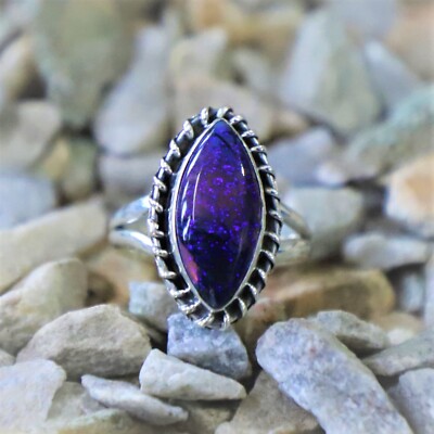MONARCH OPAL GEMSTONE 925 SOLID STERLING SILVER