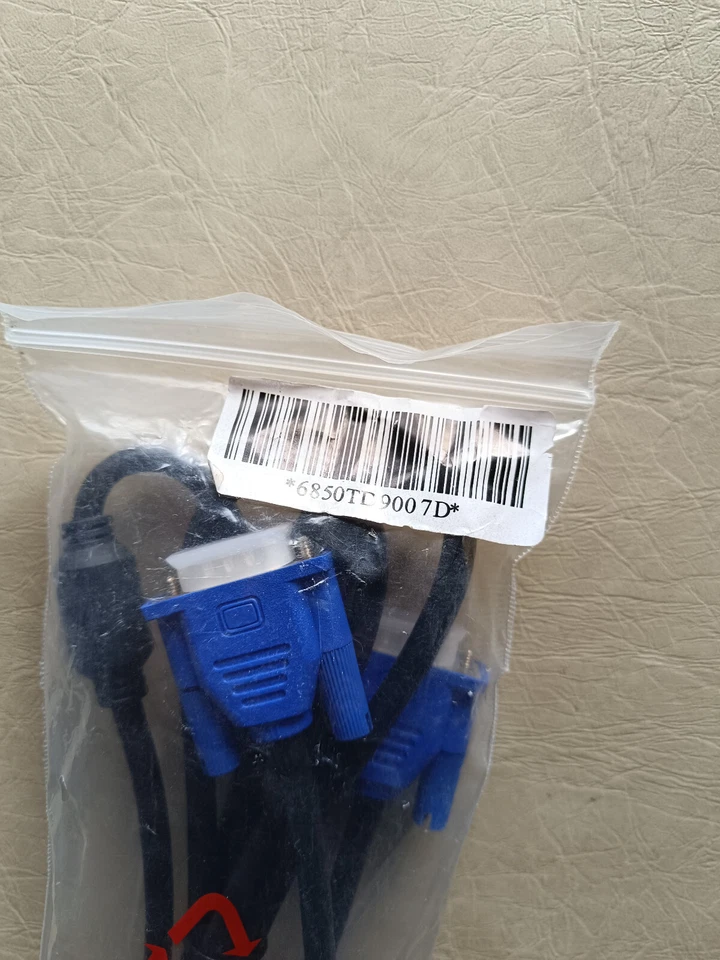 1,5 M câble VGA femelle femelle pour connexion Vidéo écran PC ou autre VGA - Photo 3/4