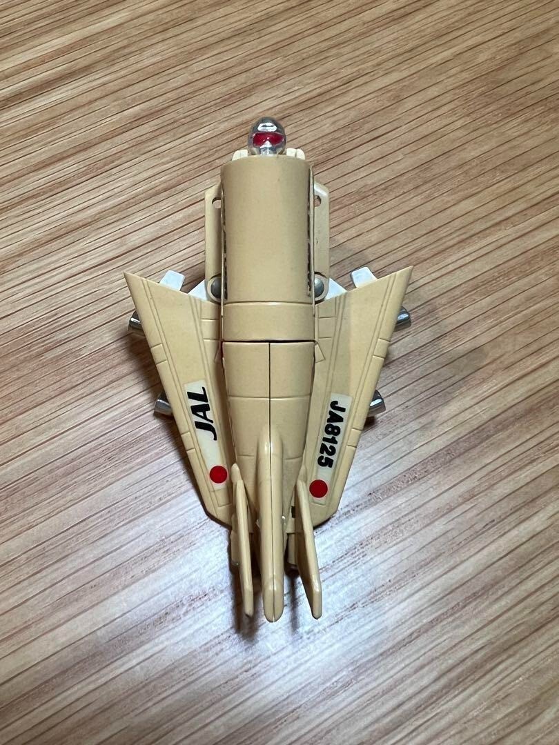 1984 Bandai Gobots Machine Robo MR-B747 Jumbo Jet JA8125 JAL