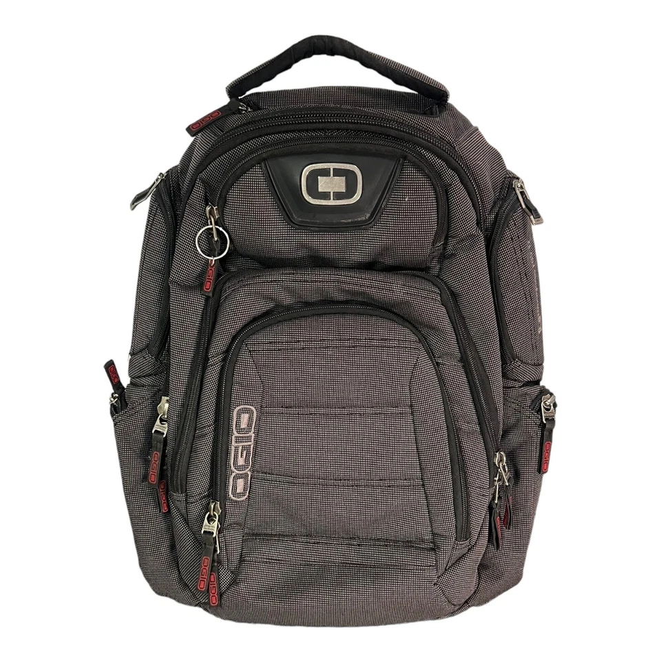 Mochila gris OGIO Renegade RSS 17 para computadora portátil de 17" bolsa de trabajo escolar Foto 2 de 4