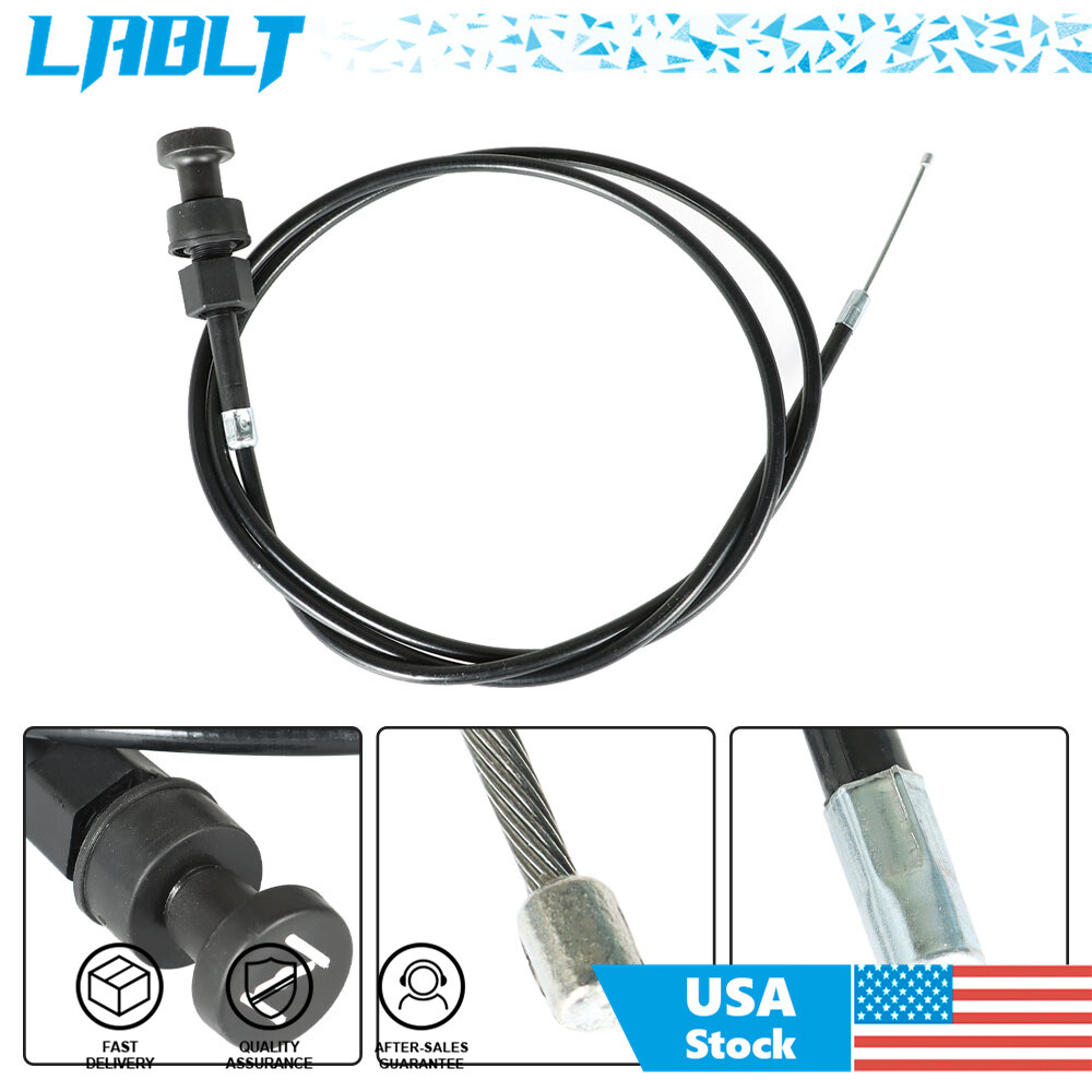 Choke Cable & Valve Plunger Set For Honda Foreman 500, Rubicon 500, Rincon 650 ATVs