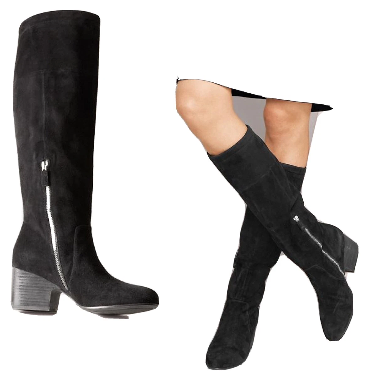 Eileen fisher tall suede best sale boots