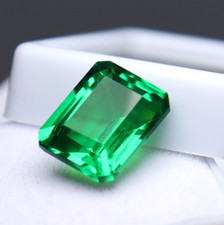 8Ct Loose Gemstone Natural Tsavorite Garnet Emerald Cut Green Black friday offer