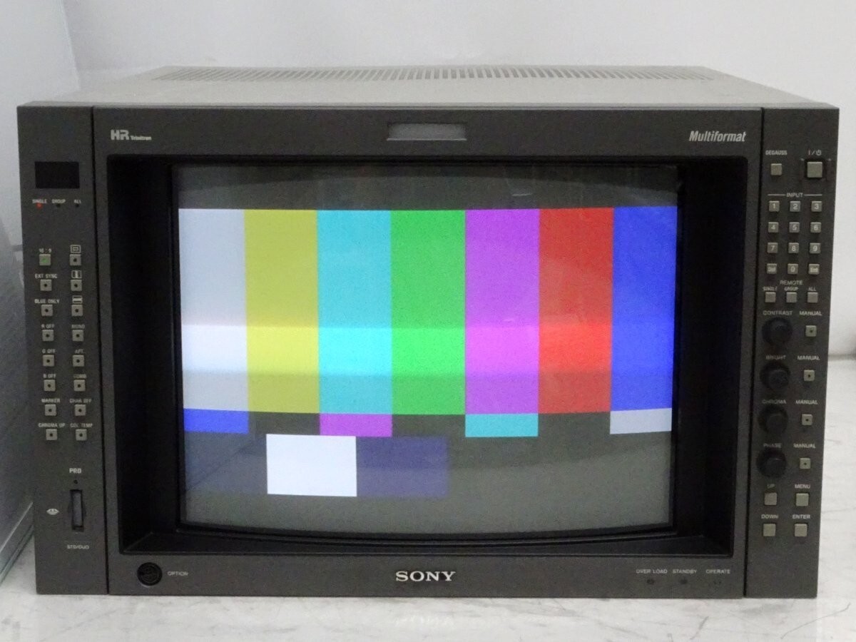 SONY BVM-A14F5M 14-inch HR Trinitron broadcast monitor #47 SONY BVM-A14F5M 14-inch HR Trinitron broadcast monitor #47