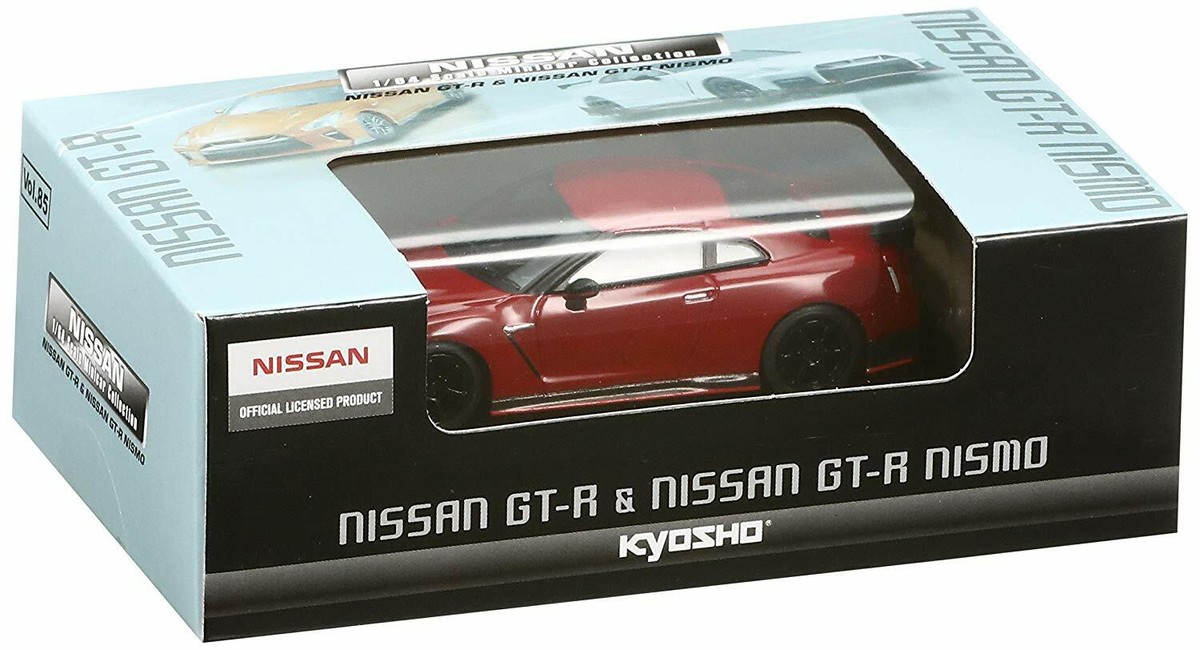 GTR R35 NISMO ミニカー KYOSHO 1/64 NISSAN R35 GT-R MY2017 Minicar Collection | eBay