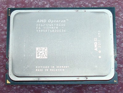 AMD Opteron 6212 2.6GHz 8 Core Socket G34 OS6212WKT8GGU