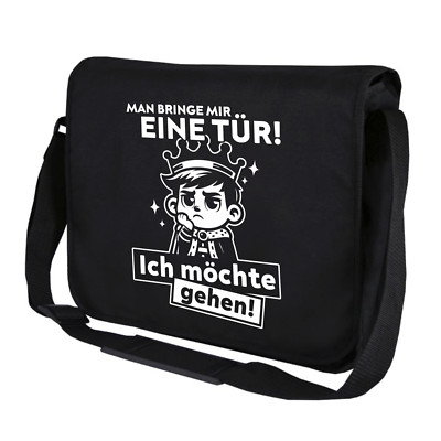 Man Bring Me A Door I Want To Go King Fun Crossbody Messenger Bag