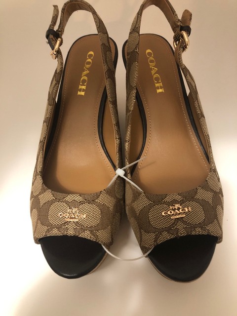 coach wedge sandals price