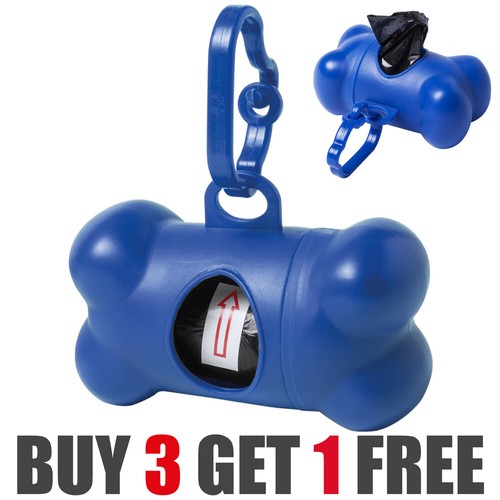 Knochenform Haustier Abfallbeutel Halter 15 Beutel Hund Poop Poo Spender mit Bleiclip - Bild 4 von 18