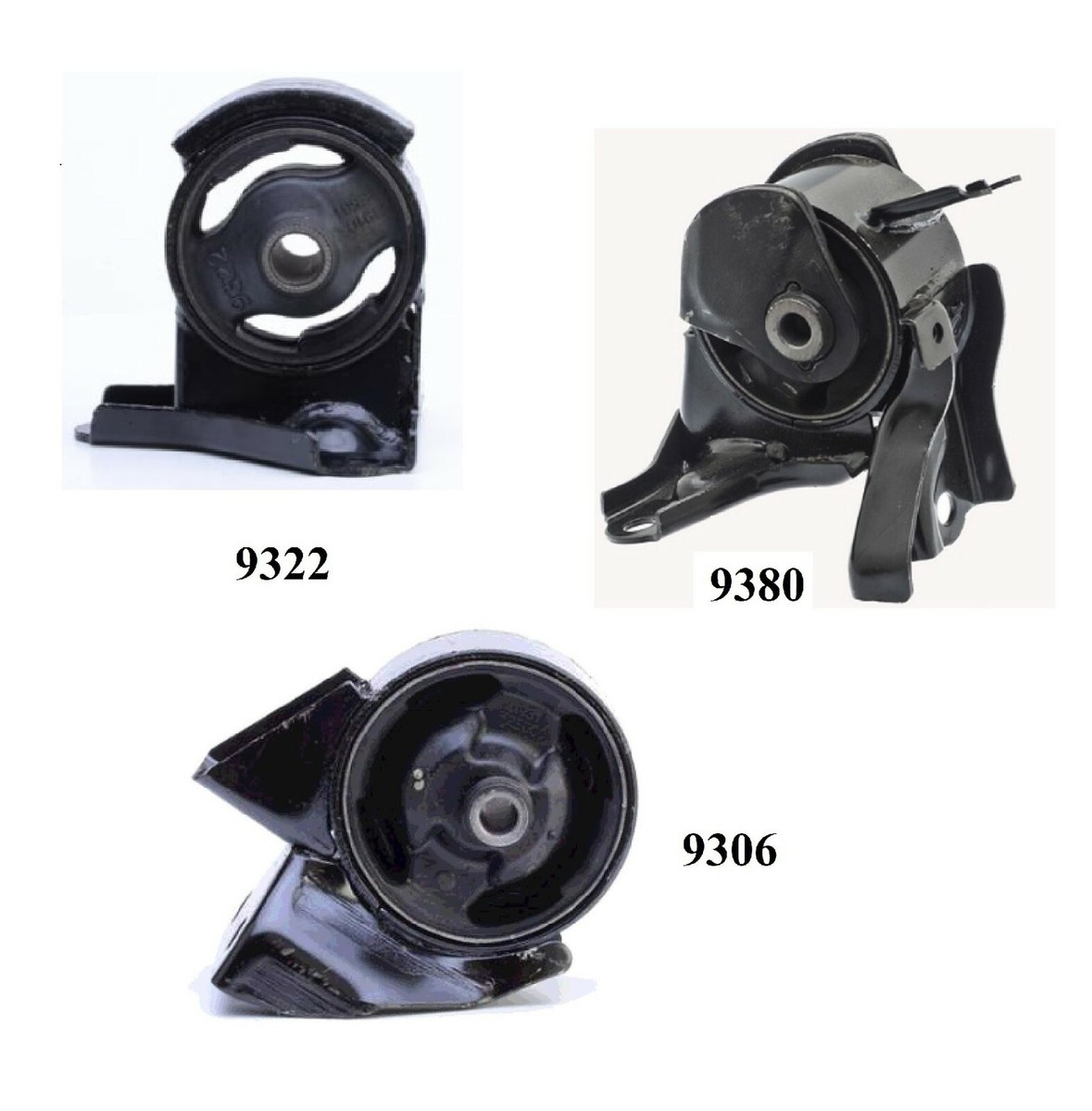 3 PCS MOTOR & TRANS MOUNT FOR 2005-2009 Hyundai Tucson 2.0L