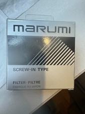 Marumi Screw - In Type Filter 55mm 6 x Cross Made In Japan New Old Stock