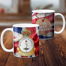 Personalised Veteran Mug Royal Corps of Signals British Military Cup Army MVM30
