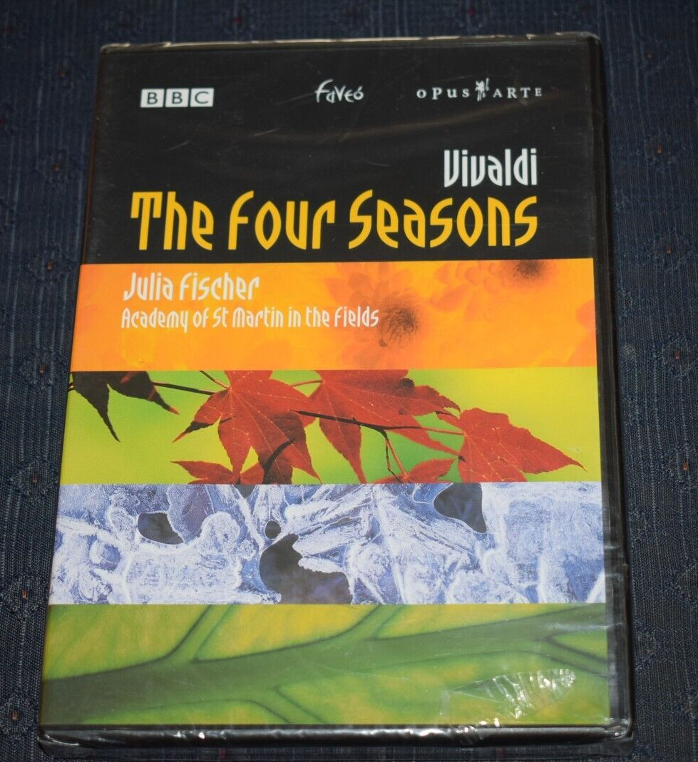 Vivaldi - The Four Seasons (BBC) (DVD) Julia Fischer NEW sealed