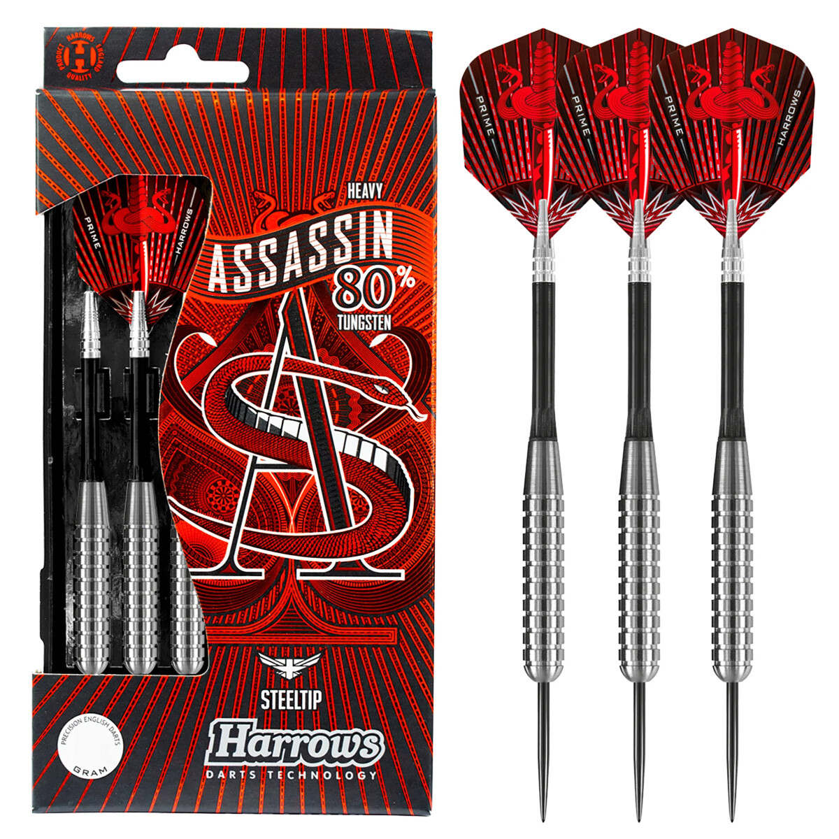 Dardos Harrows Corsair Black 18g Darts Kiegészítő