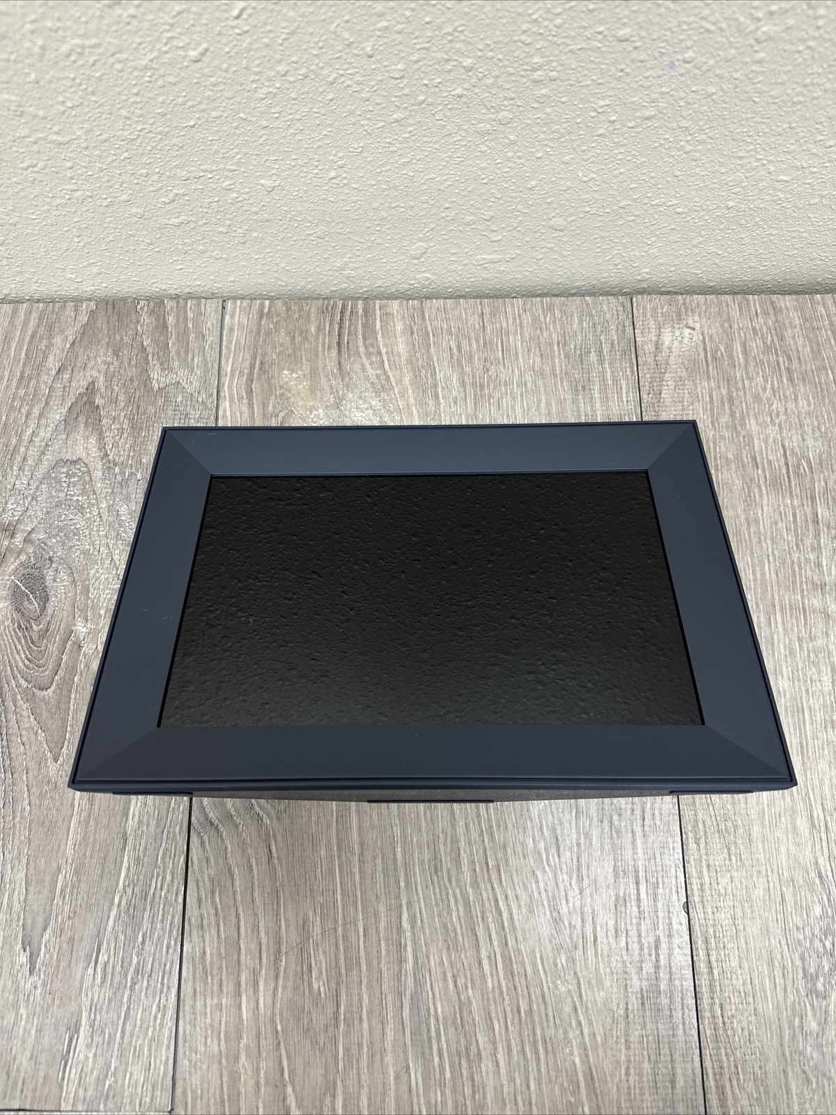 Aura AF100 Grey Black Wireless Portable Wall Mounted Digital Photo Frame No Cord eBay