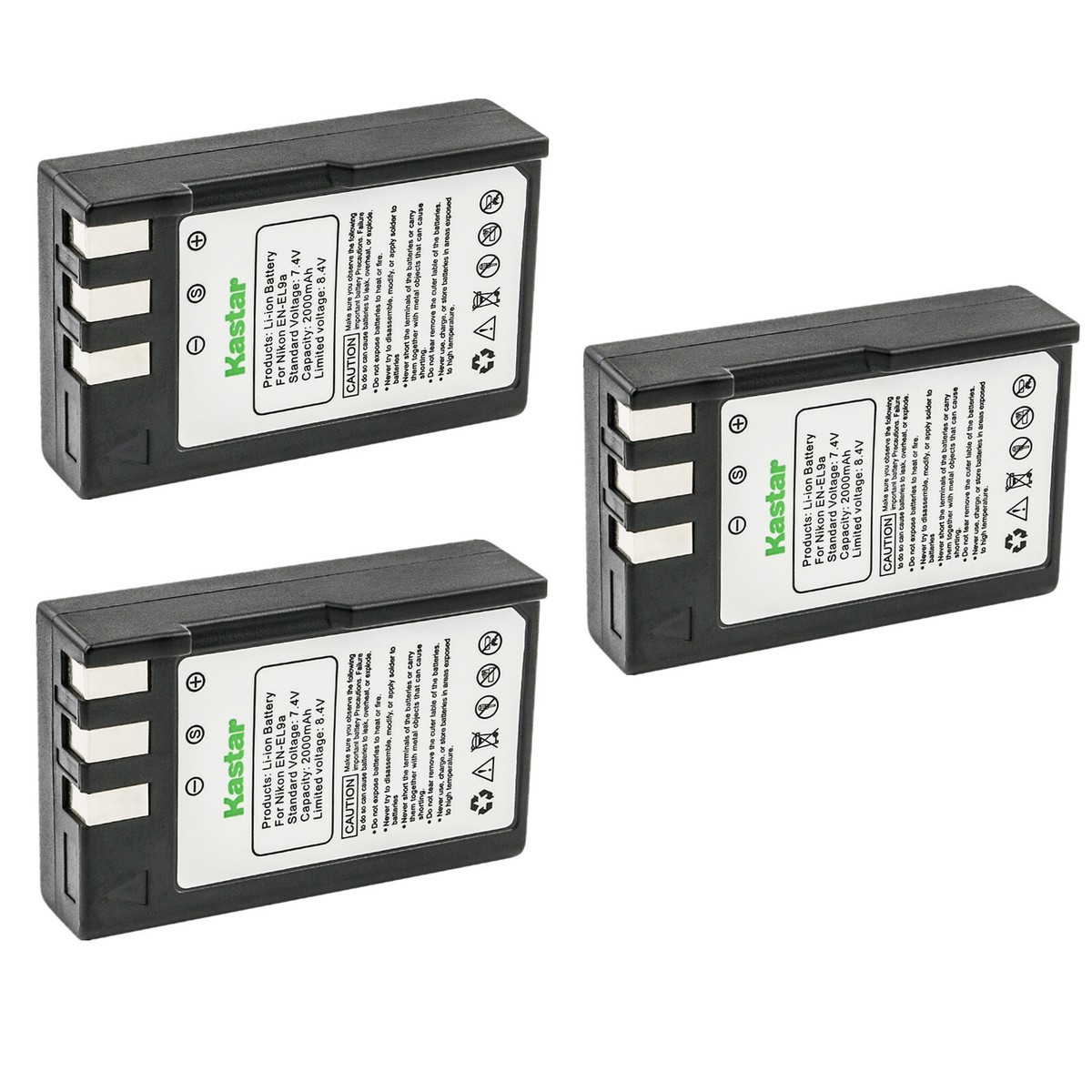 Kastar Replacement Battery for EN-EL9 MH-23 & Nikon D40 SLR