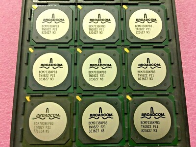 (2 PIECE LOT) BCM7038KPB3 P21, 510887-002-00, BROADCOM, IC, VID HD, D/VIDEO