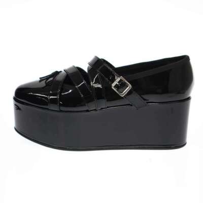 Noir Kei Ninomiya x Repetto 23AW Flat Platform No Studs Noir Kei Ninomiya x Repetto 23AW Flat Platform No Studs