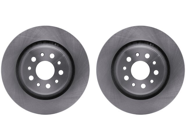 For 2017-2022 Maserati Levante Brake Rotor Set Rear Dynamic Friction 24462YRNW