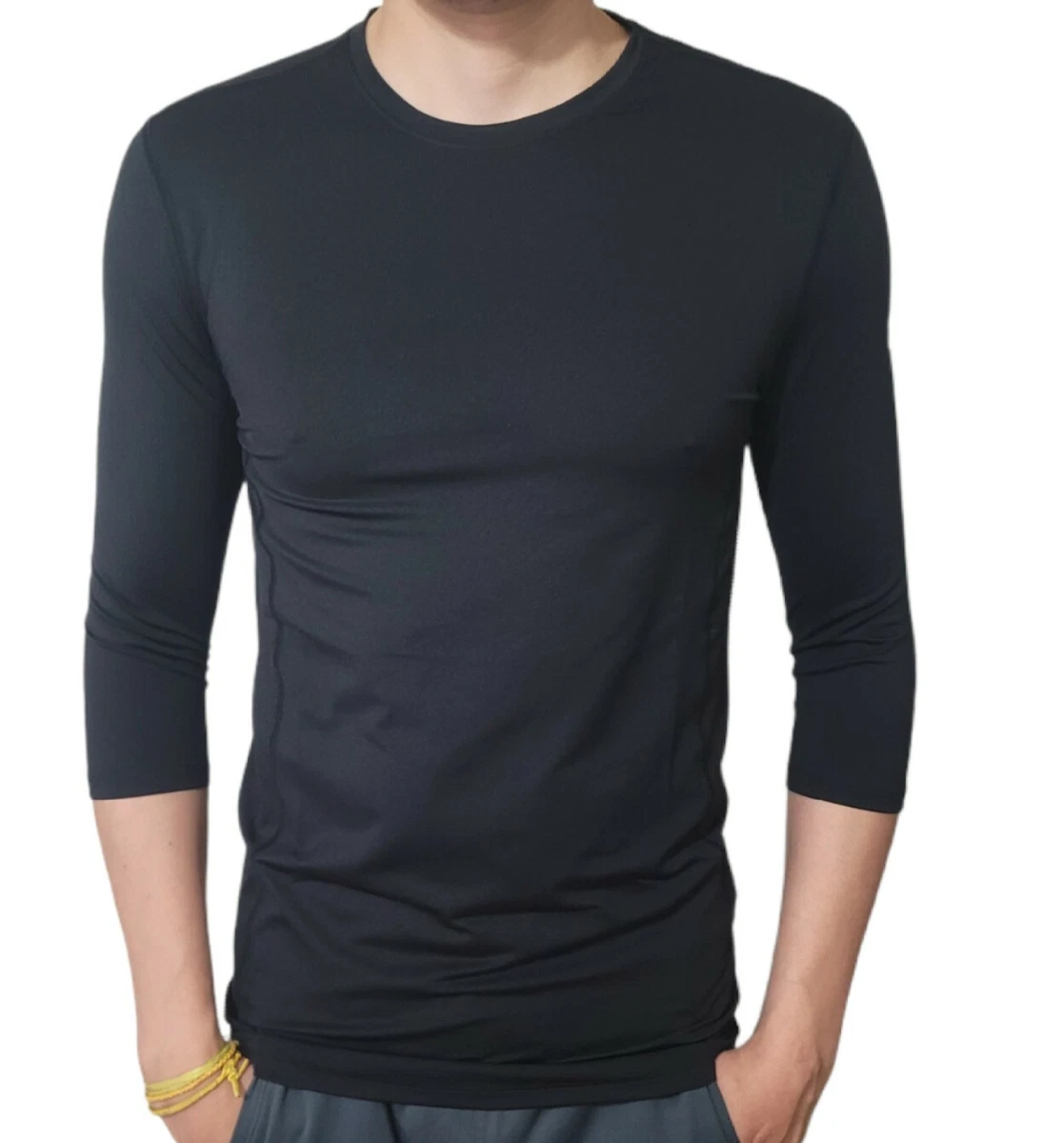 under armour 3 4 sleeve compression shirt