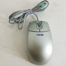 Vintage Ball Mouse PS2 KDs Brand Mo15k Silver Wheel