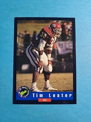 Tim Lester 1992 Classic Draft Picks Football Card # 88 I3613