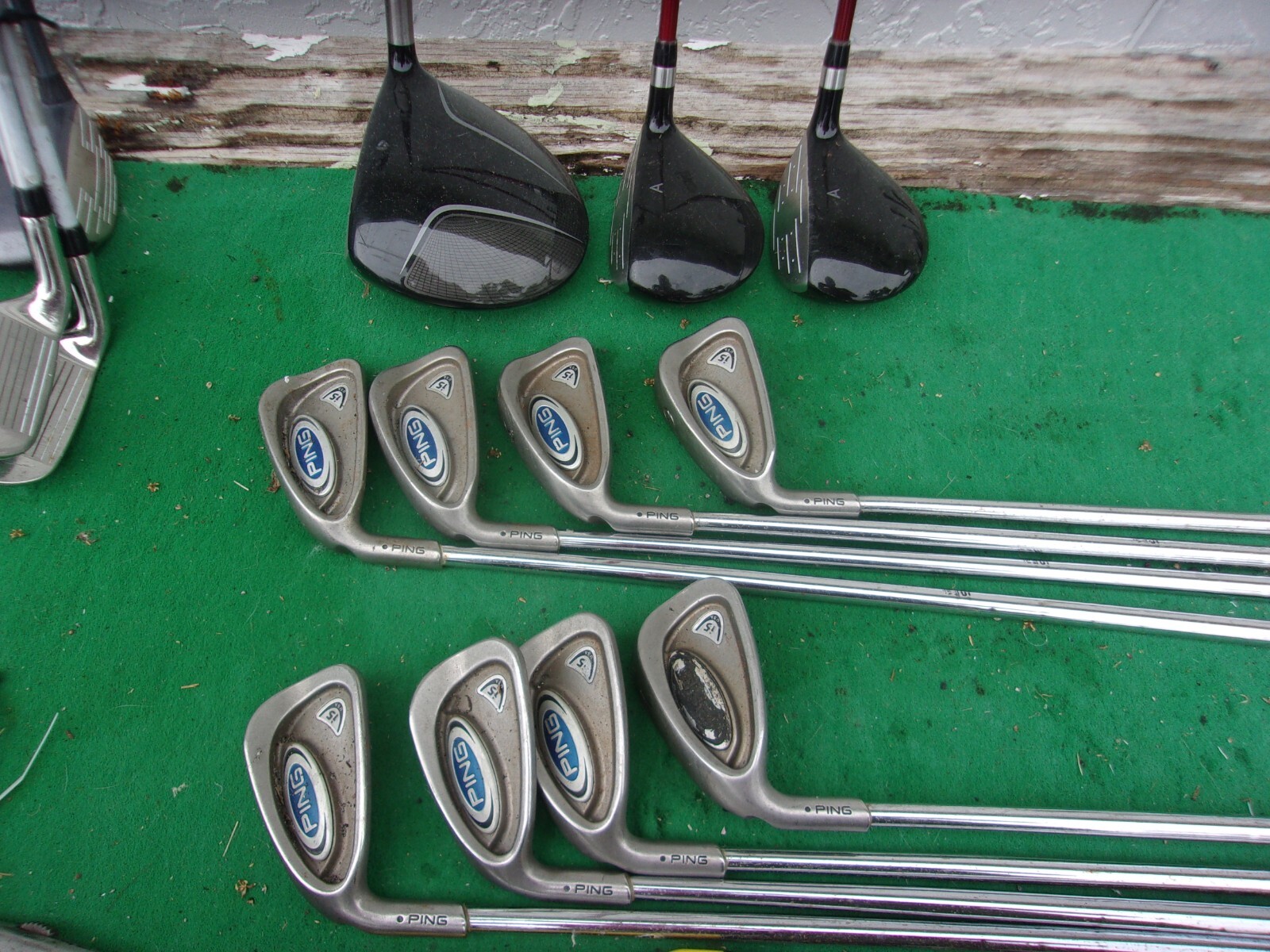 MEN'S LEFT HAND GOLF CLUB SET PING i5 IRONS GRAPHITE / STEEL eBay