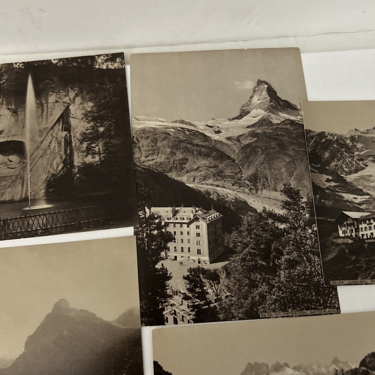 HOOD'S Photos of the World, first series, set -7 Switzerland