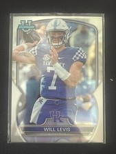 2022 Will Levis Bowman Chrome U University Rookie Card #5  . rookie card picture